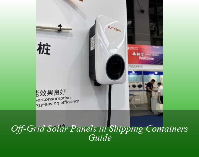 Off-Grid Solar Panels in Shipping Containers Guide